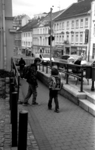 Kiev 4 - New Scan - Boys on Sidewalk