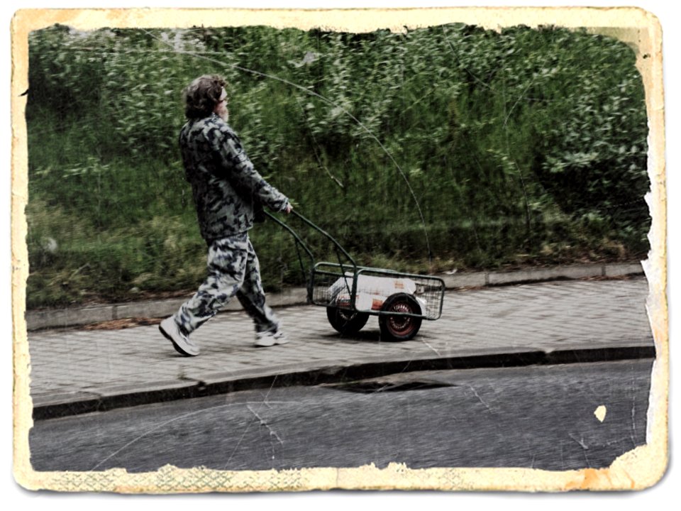 Man with a Handcart
