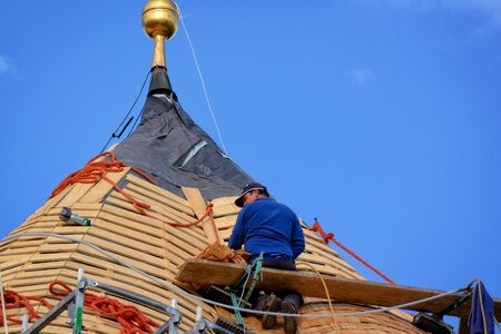 Roof work shingle roofing