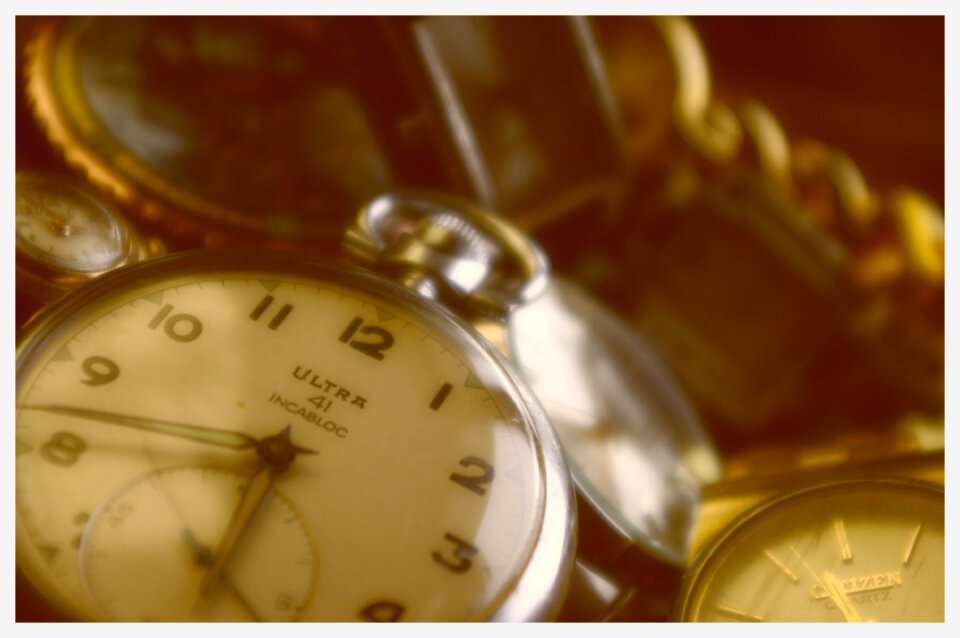 The time vintage clock