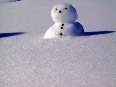 Snowmen cold white