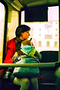 Canon EOS 30 - Crossbird Film - Young Mother in a Bus