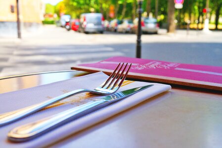 Eat eat outdoors restaurant photo