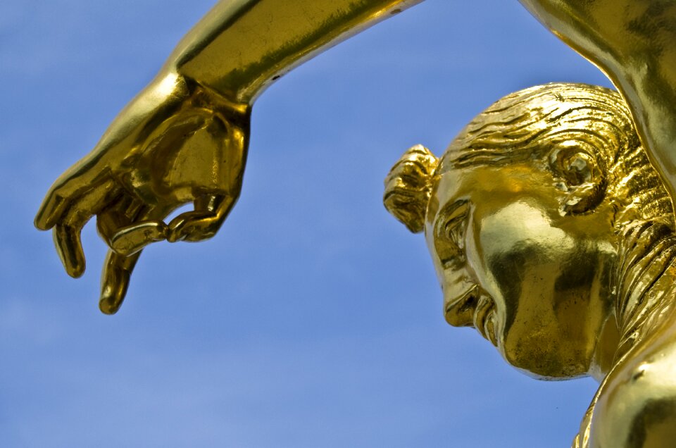 Herrenhäuser gardens gold golden
