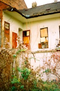 Praktica BC1 - Detail of a Dilapidated House