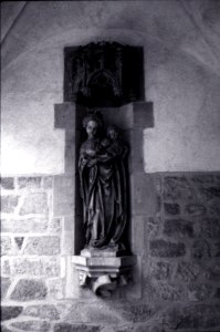 Praktica BC1 - Statue on Cathedral of St. Peter and Paul (Brno)