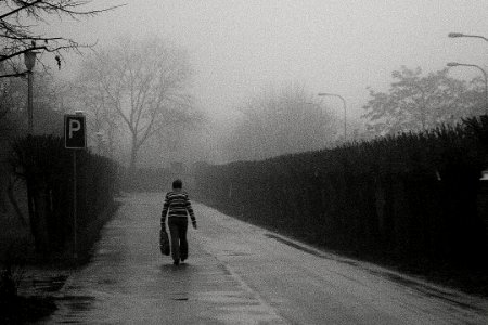 Woman in the Fog 02
