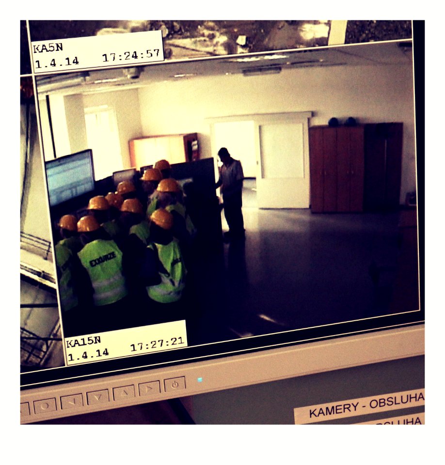 Excursion to the Incineration Plant in the Security Monitor