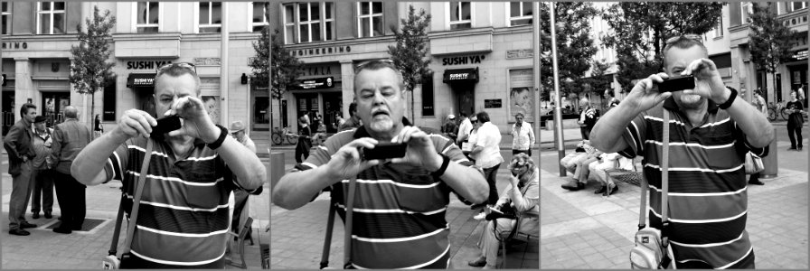 Pre-Election Raly of Czech Communist Party - Fierce Anti-Communist Is Taking Shots of Me