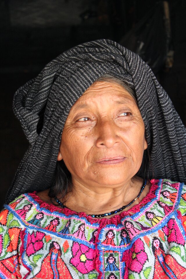 Oaxaca poverty traditional clothes photo