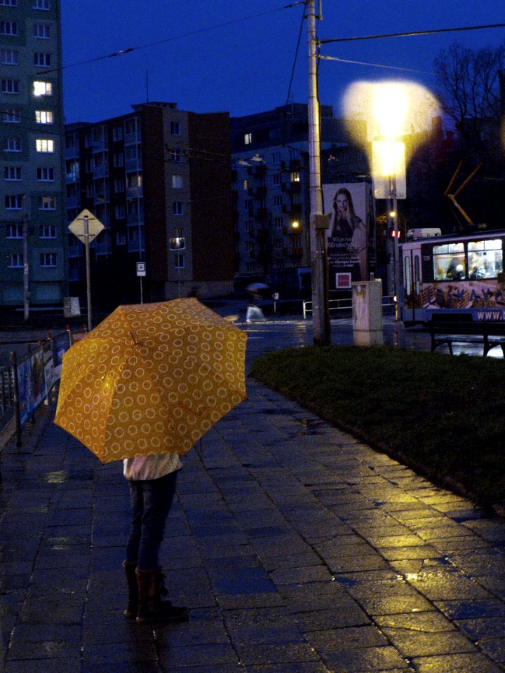 Girl with Umbrella 2