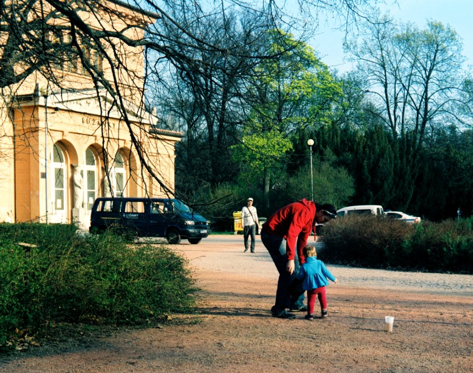 Flexaret 3a - In front of Cultural Center in Lužánky Park
