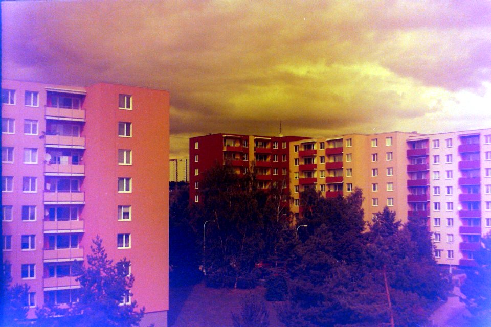 Redscale - Housing Estate Bohunice 3