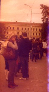 Chaika 3 (on redscale film) - Queue