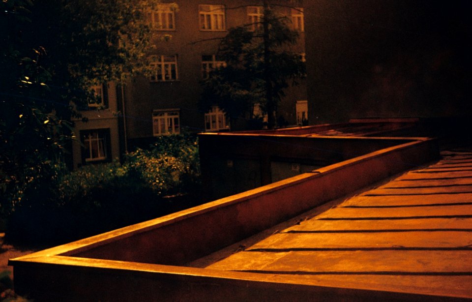 Smena 8M - Redscale - Roof of a Garages 1