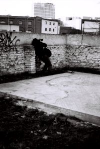Canon EOS30 + ORWO DP3 film - Photographer