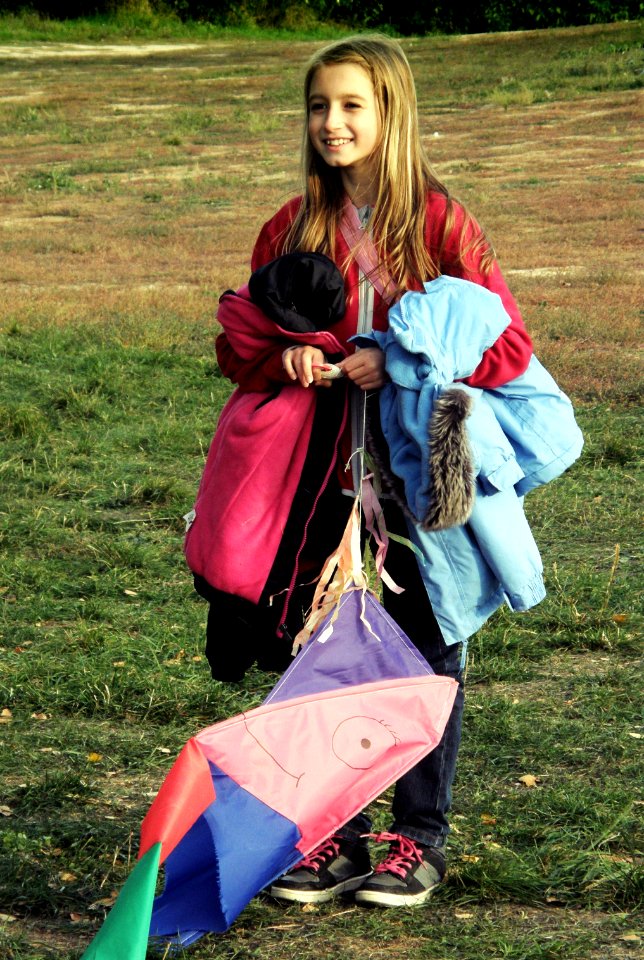 Little Princess with Kite