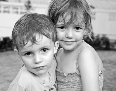Cute children portrait child