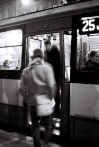 Praktica BC1 - Trolley Bus Arrival