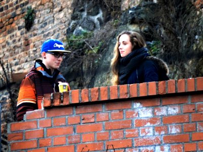 Young Couple On Terrace of Petrov Hill 1