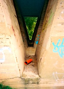 Minolta Hi-Matic G - Inside a Bridge