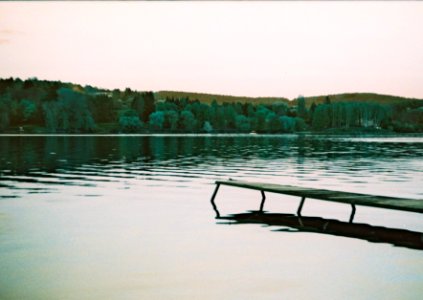 Praktica MTL 5 + MIR-1V - Lomography LomoChrome Purple - Pier