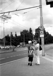 Kiev 4 + Jupiter-8M 53/2 - Takling Ladies