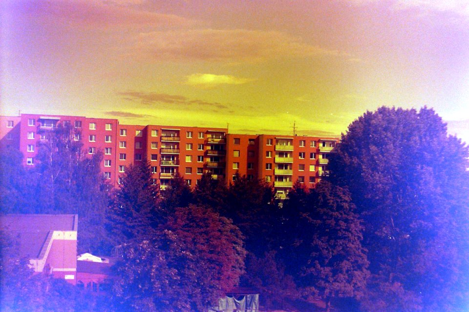 Redscale - Housing Estate Bohunice 1