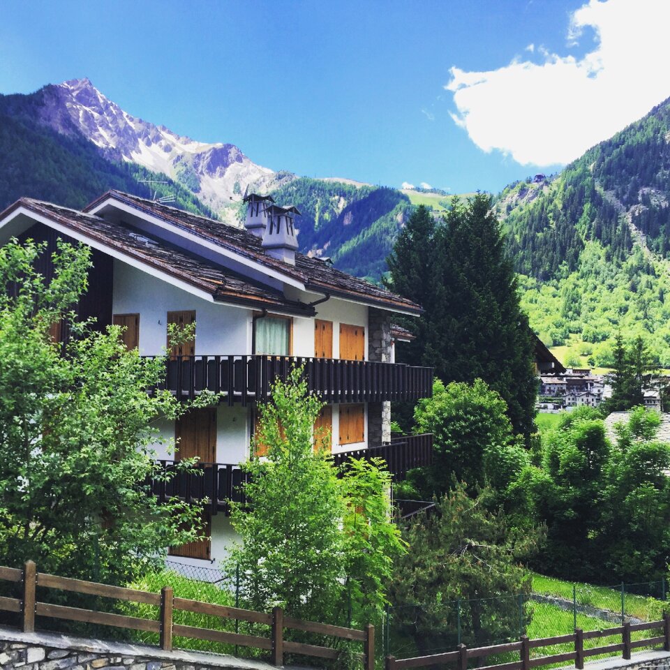 Mont blanc rustic courmayeur