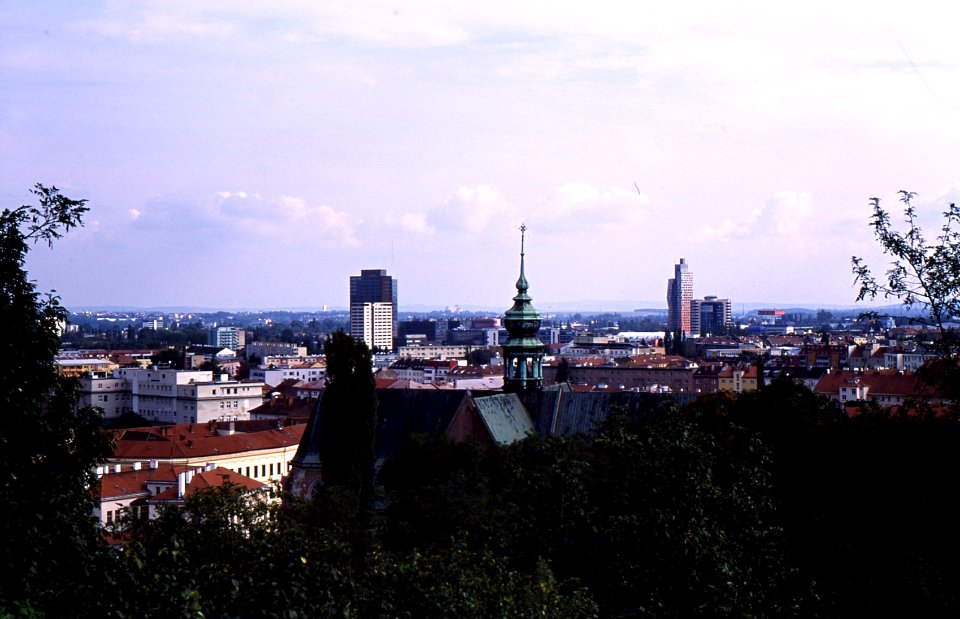Praktica MTL5 + Helios-44M-4 - Brno from Žlutý kopec Hill
