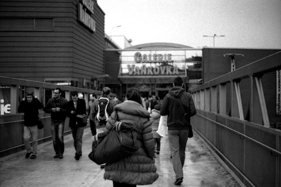 Praktica BC1 - On a Pedestrian Bridge