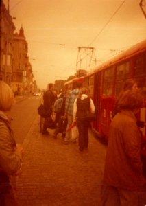 Chaika 3 - Redscale - New Scan - Arriving Tram