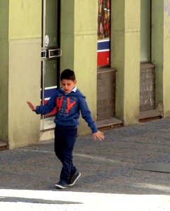 Boy Dancing For His Mother 2