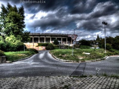 Abandoned Stadium in Brno (filter: Creative)