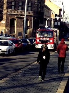 Firemen on a Way photo