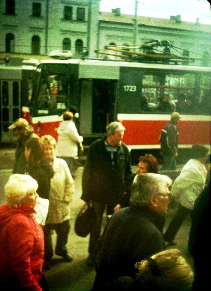 Chaika 3 - People at Tram Stop