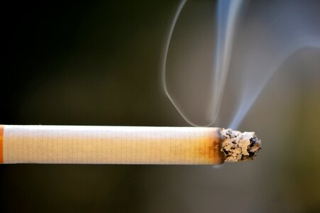 Smoke embers ash