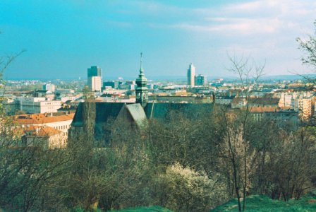 Canon EOS 30 - Brno from the Yellow Hill (Žlutý kopec) 2