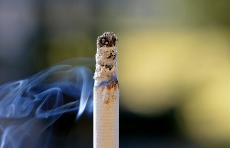 Smoke embers ash