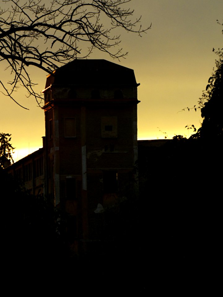 Abandoned Bulding at Sunset 3