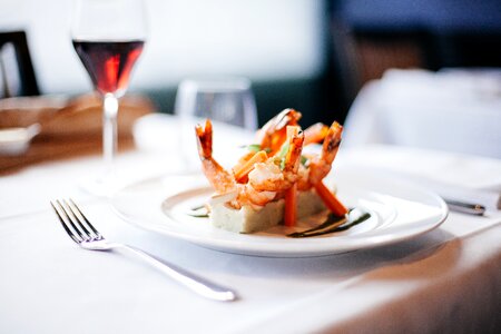 Shrimp gourmet meal