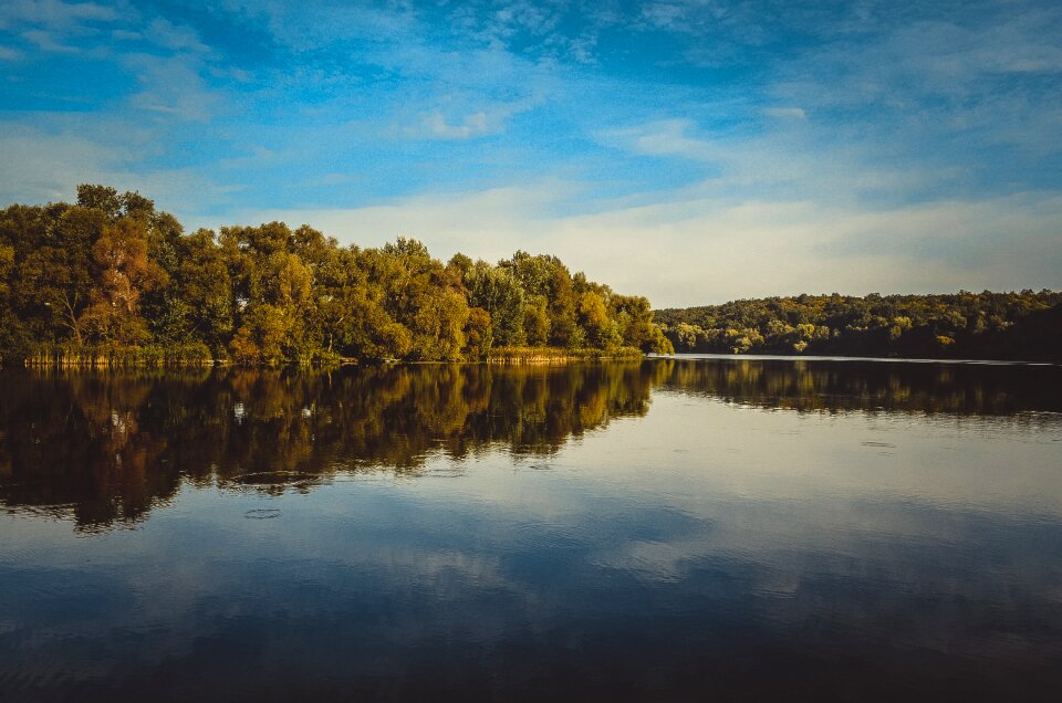 River nature mountains