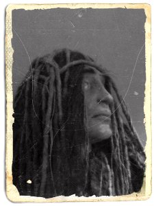 Portrait of Prehistoric Shaman (detail of diorama)