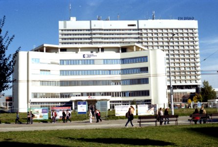 Canon EOS30 - New Scan - Main Buildings of Bohunice Hospital (Brno)