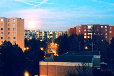 Canon EOS 30 - Crossbird Film - Long Exposure of Moonlight