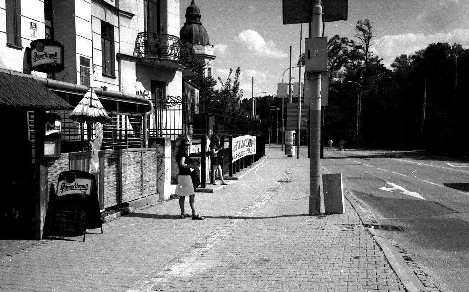 Kiev 4 + Jupiter-12 - Bus Stop Zimní Stadion