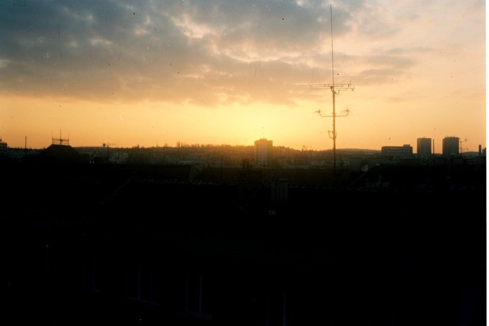 Agfa Billy Record 7.7 - Just after Sunset