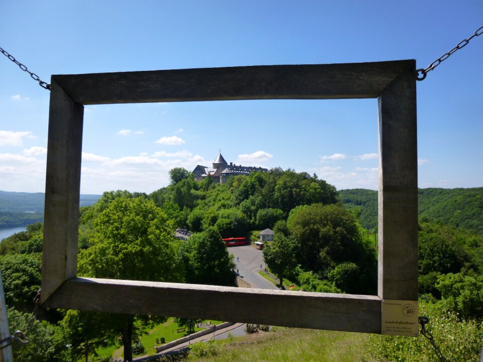 Castle schloss waldeck edersee
