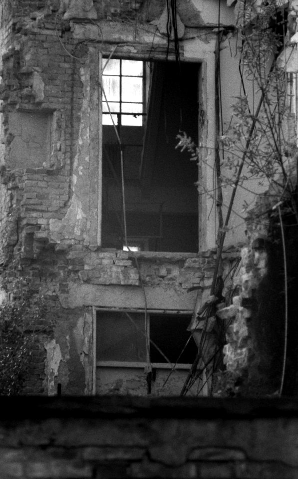 Praktica MTL 5 + Pentacon Electric 4/200 MC - Ruin Closeup