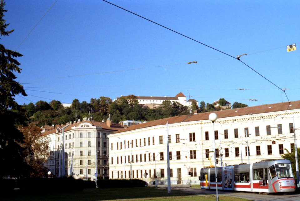 Canon EOS30 - New Scan - Špilberk Castle from Mendel's Square